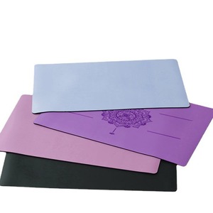 Mini Tapete de Yoga, 5mm de Grosor, con Guía de Asanas, Portátil, para Fitness y Meditación, Color Sólido, Color Aleatorio - Product Image 1