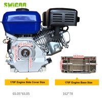 Moteur à essence Lifan 7HP arbre horizontal 212cc 4 temps OHV moteur à essence de remplacement de qualité industrielle