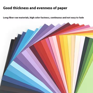 Bán buôn 250gsm màu các tông 216*279 mét hai mặt giấy đặc biệt trong 30 màu sắc - Product Image 5