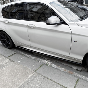 Amp-Z Side Skirts Carbon Fiber Texture Matte Finish For Bmw 1 Series F20 F21 M Sport 2011-2019 - Product Image 3
