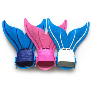 Aleta de Natación con Cola de Sirena, Monofin para Niños, Diseño Profesional OEM/ODM, Aletas de Buceo para <span class=keywords><strong>Entrenamiento</strong></span> y Playa - Product Image 4