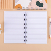 Vente en gros de carnets à reliure à spirale personnalisable couverture souple reliure bobine avec service d'impression