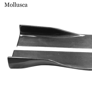 สเกิร์ตข้างคาร์บอนไฟเบอร์แบบกำหนดความยาวเอง ชุดแต่งตัวถังรถยนต์ที่ปรับปรุงและอัพเกรด - Product Image 3