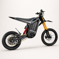 Moto tout-terrain électrique Arctic Leopard XF 72V à moteur central, couple élevé, pour adultes, motocross, légère, pour sentiers