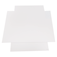 Carton duplex blanc 250 g/m² en gros, carton pliable couché simple face, recyclable, compatible impression numérique pour étiquettes de produits