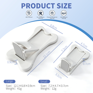 Gaixie Blocco di Sicurezza per Bambini per Finestre e Porte Scorrevoli Grandi con Ferma, Blocco di Sicurezza per Armadi e Cassetti - Product Image 6
