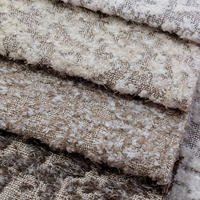 Tissu d'ameublement en chenille polyester/acrylique teint en fil, design italien, luxueux, respirant, écologique, résistant aux déchirures