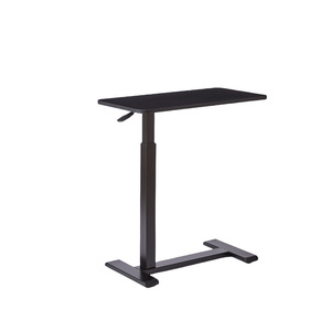 컴퓨터 용 소파 사이드 테이블을 보관하기 쉬운 숨겨진 캐스터가있는 새로운 모바일 금속 침대 옆 커피 테이블 - Product Image 2