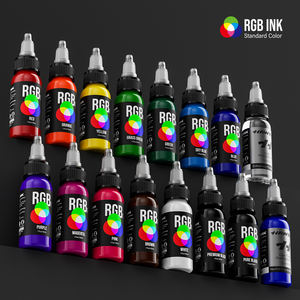 New Globe Famous Reach Certified 16 Colors <span class=keywords><strong>Tattoo</strong></span> Ink Set 30ML Botellas de precisión para artistas de tatuajes profesionales y principiantes - Product Image 4