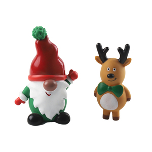 Fábrica personalizada lindo perro juguete Navidad Reno perro juguete masticar pequeñas mascotas juguetes para mascotas chirriantes - Product Image 2