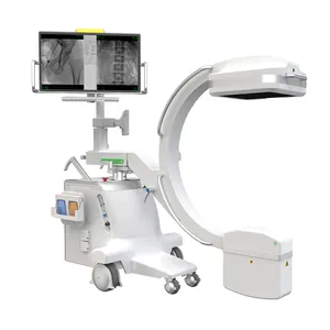 Radiografia medica Mobile Digital X-Ray Mobile Panel Detector C Arm X Ray fluoroscopia Machine