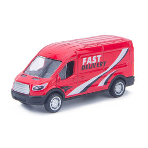 Индивидуальные 1/38 с логотипом, оптовая продажа, металлический грузовик, игрушечный автомобиль, детский игрушечный фургон из сплава - Product Image 2