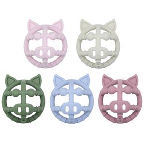 Jouet sensoriel en Silicone, moule personnalisé, prix Direct d'usine, amusant, bébé, cochon rose, sucette douce, sensoriel - Product Image 2