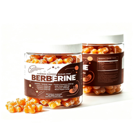 Bonbons gélifiés OEM au complexe de berbérine avec cannelle de Ceylan et berbérine HCL pour le métabolisme et la santé intestinale, 60 unités