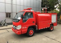 Camion-citerne à eau AOMAN, couleur personnalisée, diesel 2 tonnes, 4x2, Euro 3, pour la lutte contre les incendies et l'élimination de la poussière, réservoir en acier au carbone/acier inoxydable >16m
