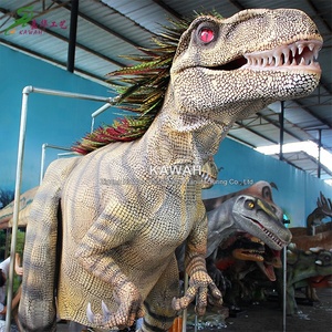 Costume de <span class=keywords><strong>dinosaure</strong></span> prédateur fait à la main pour <span class=keywords><strong>homme</strong></span>, poids plus léger - Product Image 1