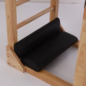 Reformeur de Pilates en bois portable pour usage commercial et domestique avec correcteur de posture, échelle et barre pour le fitness corporel, pour utilisation en studio de Pilates - Product Image 4
