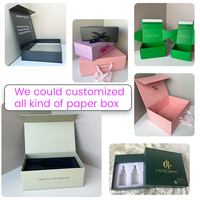 Fabricação Reutilizável Design Personalizado 2 Peça De Papelão Rígido De Luxo Tampa Removível E Base De Embalagem Caixa De Presente