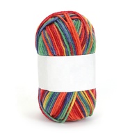 Hand-woven High-quality Crocheted Wear-resistant Space Dyed Acrylic Yarn