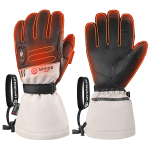 Guantes Térmicos con Calefacción para Esquí SAVIOR 7.4V 3000mAh, con Aislamiento 3M Thinsulate, Impermeables y con Pantalla Táctil, para Snowboard - Product Image 4