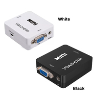 Prix d'usine Convertisseur VGA vers HDMI 1080P Adaptateur Mini HDMI vers VGA