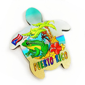 Puerto Rico <span class=keywords><strong>San</strong></span> <span class=keywords><strong>Juan</strong></span> kỳ nghỉ lưu niệm lưu niệm tủ lạnh puerto Rico bãi biển hoàng hôn bờ biển Caribbean - Product Image 4