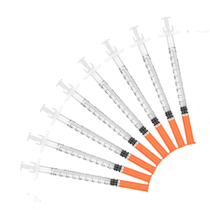 Jeringa Veterinaria de Grado Médico de 31 g, 1 ml, 50/100 Unidades, PP, <span class=keywords><strong>Aguja</strong></span> de Insulina Estéril de Seguridad de 6 mm y <span class=keywords><strong>Calibre</strong></span> <span class=keywords><strong>30</strong></span> para Uso Animal - Product Image 6