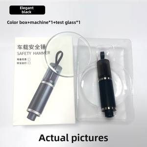 Kit d'outils d'urgence 2-en-1 pour <span class=keywords><strong>la</strong></span> sécurité de <span class=keywords><strong>la</strong></span> voiture Marteau et coupe-ceinture de sécurité Brise-vitre de voiture - Product Image 6