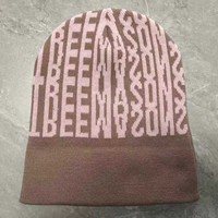 Bonnet d'hiver en maille jacquard mohair avec strass, doublure satinée, style pêcheur, coupe souple, personnalisable avec logo – Grande Vente