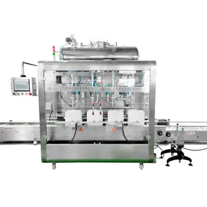 Máquina de enchimento de líquido, equipamento para embalagem com óleo de girassol de perfume automático totalmente automático