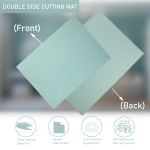 Custom <strong>A1</strong> A2 A3 A4 Sizes Double Side PVC Cutting Mats 60*45CM Self Healing Flexible Cutting Mat for Art Carving &amp; <strong>Drawing</strong> - Product Image 3