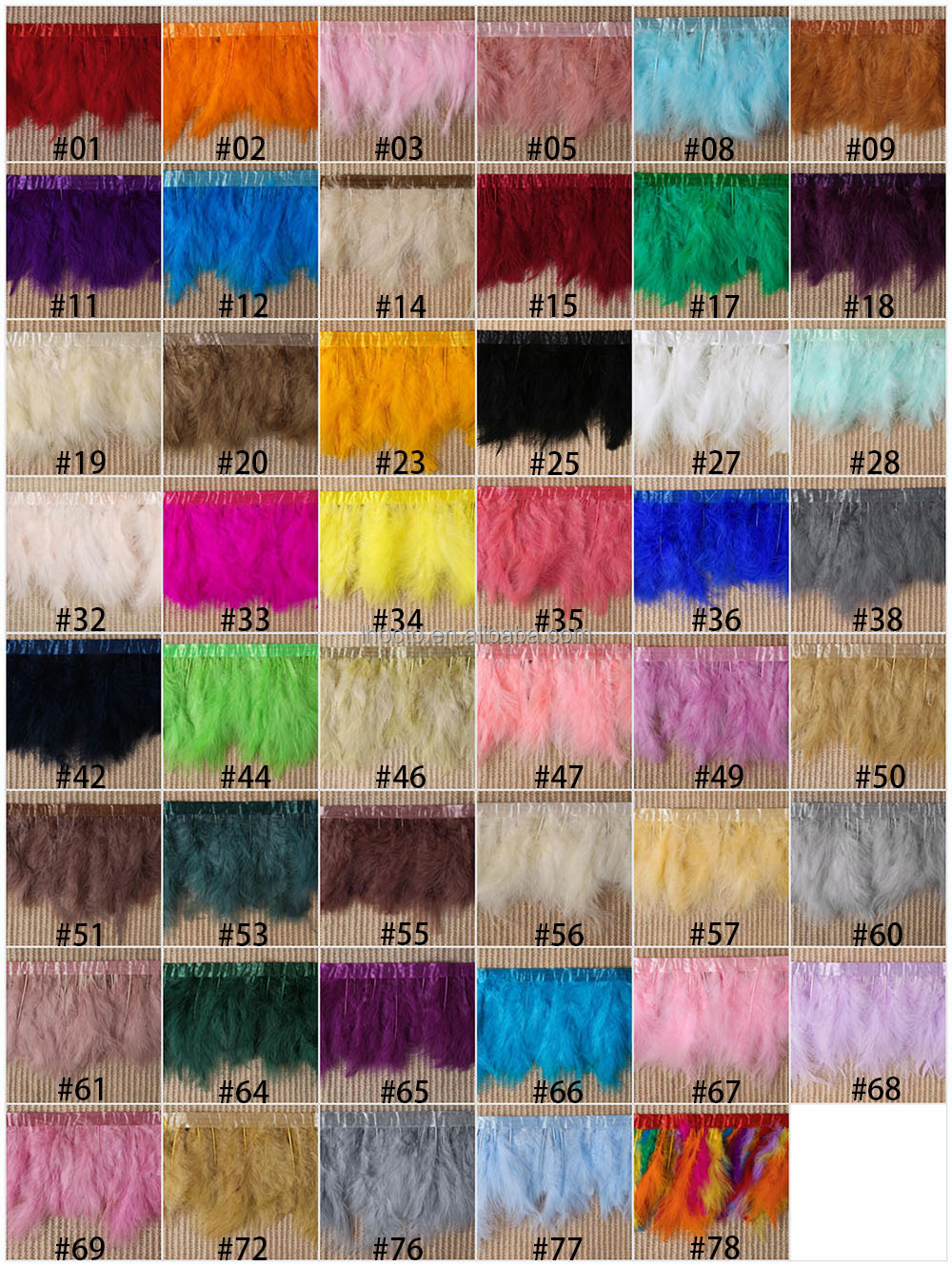 47 couleurs RTS