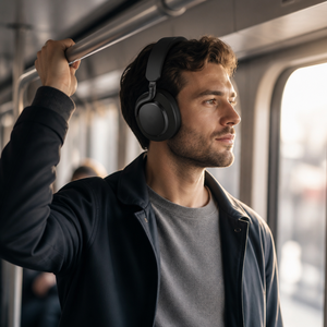 Cuffie Over-Ear FlexFit Estensibili e Pieghevoli, con Suono Immersivo per Ogni Battito - Product Image 2