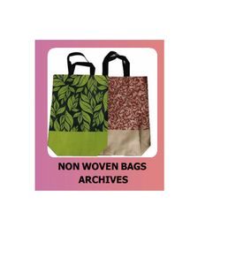 Série complète de sacs non tissés avec poignée en boucle en D, type boîte et variantes laminées, conçus pour l'emballage de cadeaux et les événements - Product Image 2