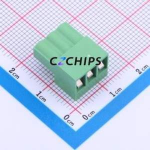 JL396-39603G01 Plug-in Terminal Block P=3.96mm Connector ( Connector Type: Plug )( Construction: 1x3P )( Pitch: 3.96mm ) - Product Image 2