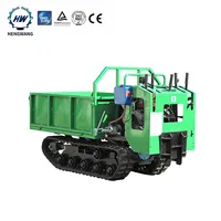 Cina Transoprt 1000Kg Truk Dumper Kecil, untuk Pertanian 1 Ton Truk Dumper Crawler untuk Dijual