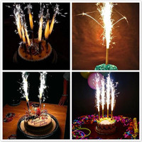 Großhandel eiskalten Brunnen rauchfreie Mode Happy Sparkler Spark Geburtstags kerze