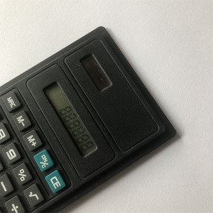 Black Digital Calculator With Battery Power Small Screen ABS Material For Office Use - Product Image 2