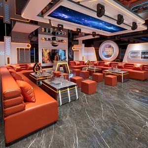 फास्ट फूड केटीवी नाइट क्लब बूथ नेतृत्व बार काउंटर टेबल अनुकूलित सोफे के लिए बार काउंटर टेबल अनुकूलित सोफा - Product Image 3