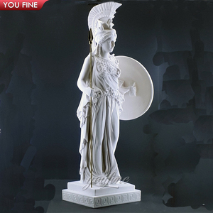 Tượng Điêu Khắc Nữ Thần Trí Tuệ <span class=keywords><strong>Minerva</strong></span> Tượng Đá Cẩm Thạch Athena - Product Image 6