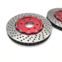 Disco de Freno Personalizado de Alto Rendimiento con Campana Central Perforada, Nuevo, para Seat Leon Cupra, BMW G30 540i G22 G23 E46 M3