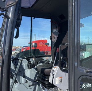 Kubota รถขุด KX080-4ขุดดินขนาดเล็กแบบไม่มีหางเป็นศูนย์8Ton รถขุดไฮดรอลิกเครื่องยนต์ V3307 Kubota สำหรับจัดสวนในเขตเทศบาลเมือง - Product Image 6