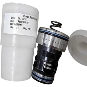 Vanne logique Rexroth R900906337 LC32A20E7X, vanne de débordement bidirectionnelle enfichable, composant hydraulique - Product Image 6