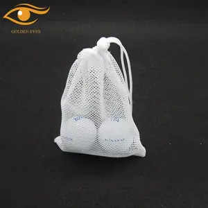 Manufacturers wholesale reusable mini golf drawstring net bag