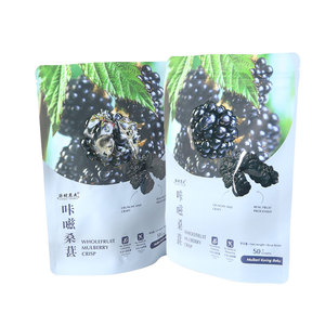 ถุงฟอยล์บรรจุผลไม้พร้อมซิปพลาสติกบรรจุขนมมะม่วงอบแห้งโลโก้ตามสั่ง - Product Image 2