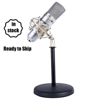 Support antichoc en métal Yinyu MSA052W avec cordons élastiques pour l'enregistrement en studio et la diffusion de podcasts