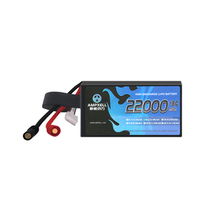 מפעל סיטונאי AMPXELL חכם סוללות פריקה גבוהה <span class=keywords><strong>LiPo</strong></span> סוללה 18C 6S 22.2 22000mAh סוללה עבור חקלאי Drone - Product Image 1