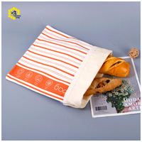 Sac à pain en gros, lavable, robuste, imprimé sur mesure, grand format, pour réfrigérateur et courses