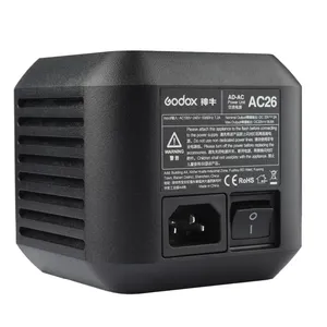 Flash pour appareil photo <span class=keywords><strong>Godox</strong></span> AC-26 adaptateur secteur pour flash stroboscopique extérieur tout-en-un <span class=keywords><strong>AD600</strong></span> <span class=keywords><strong>Pro</strong></span> - Product Image 3