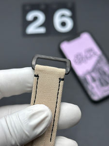 Ceinture tissée en fibre artificielle personnalisée en fibre de carbone, résistante à l'eau, respirante, confortable, texture douce, boîtier en acier inoxydable - Product Image 6